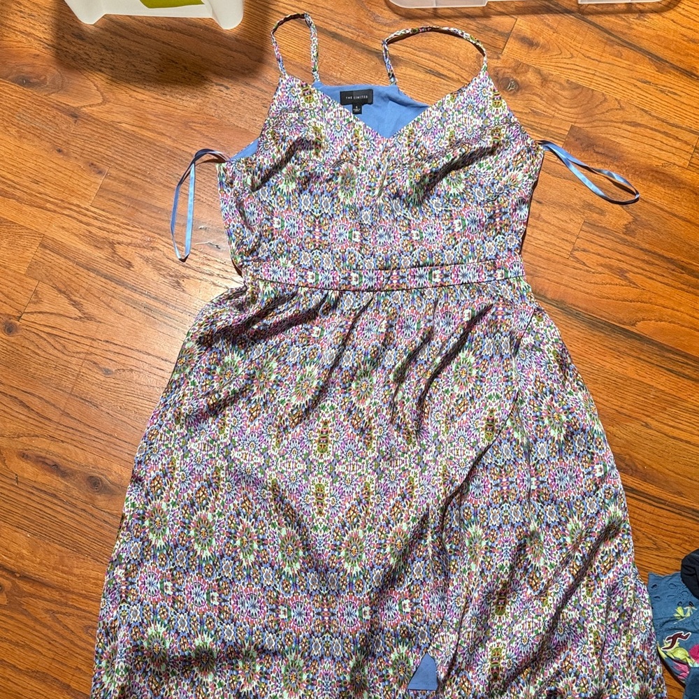 The Limited Colorful Patterned Dress